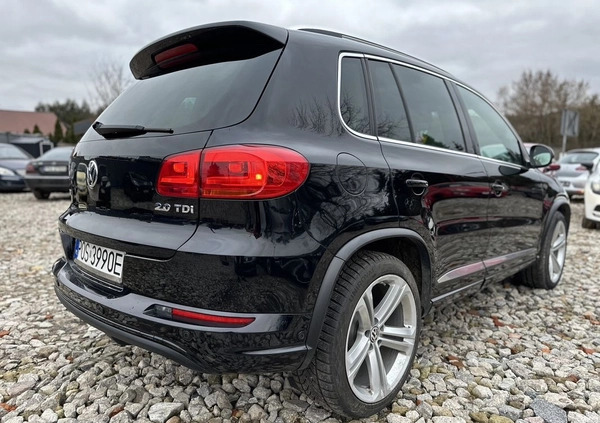 Volkswagen Tiguan cena 66500 przebieg: 112000, rok produkcji 2014 z Mieroszów małe 704